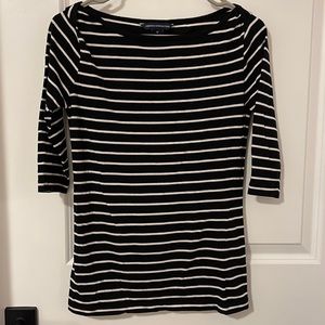 French Style Striped Top